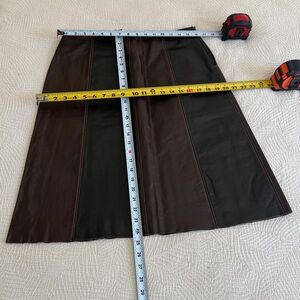 Leather skirt DKNY Size 8